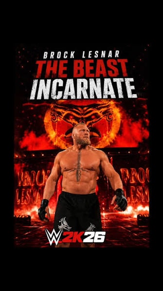WWE 2K26 — Brock Lesnar 'The Beast Incarnate' DLC character