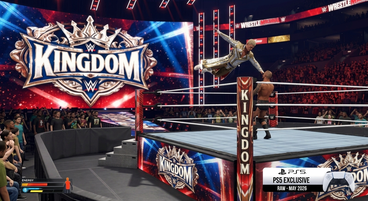WWE 2K26 — WWE Kingdom match gameplay on PS5
